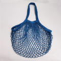 Hot Selling Colorful Supermarket Black Mesh Net Shopping Bag Made in 100% Cotton